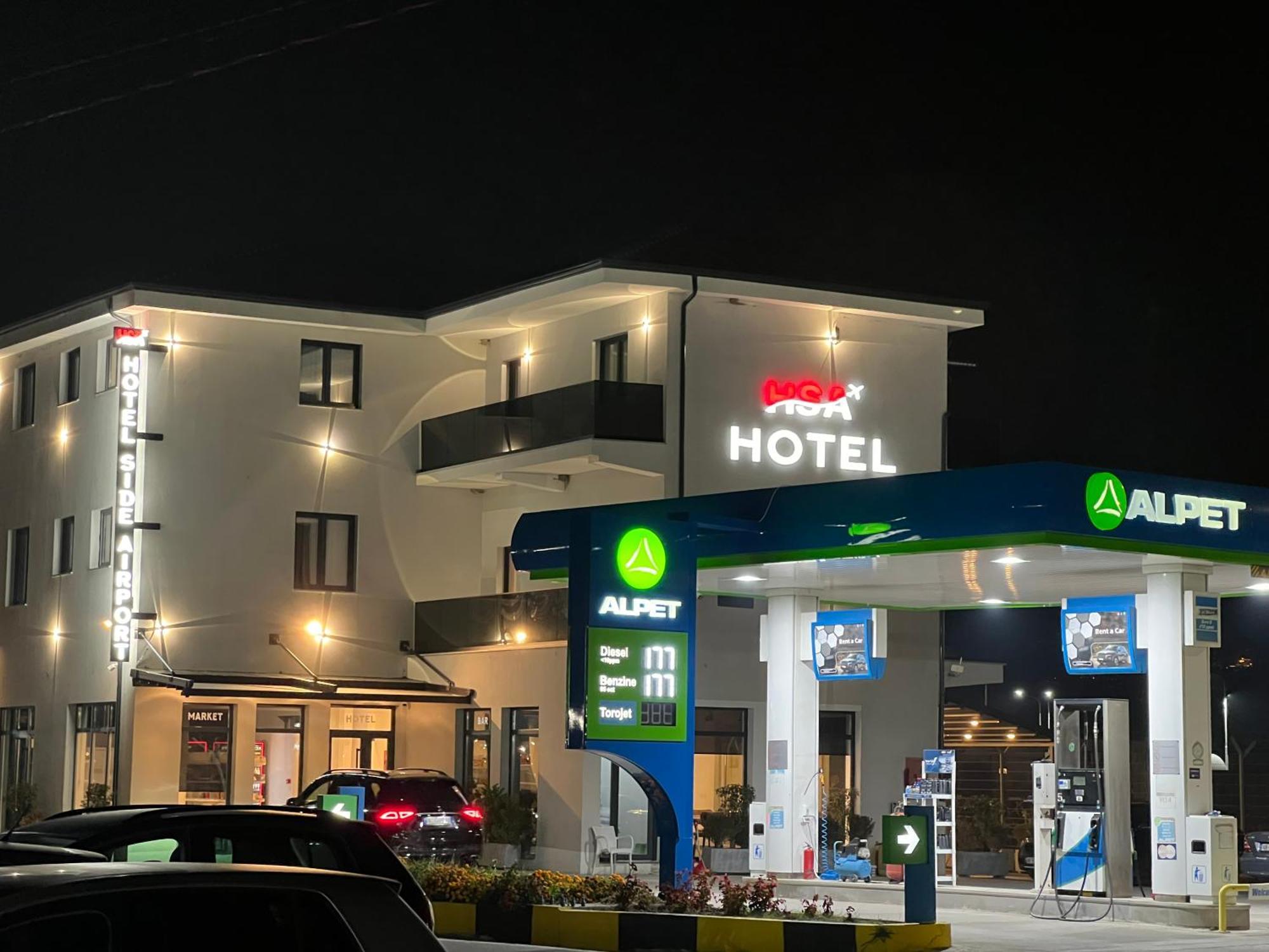 Side Airport Hotel Kruje Ngoại thất bức ảnh